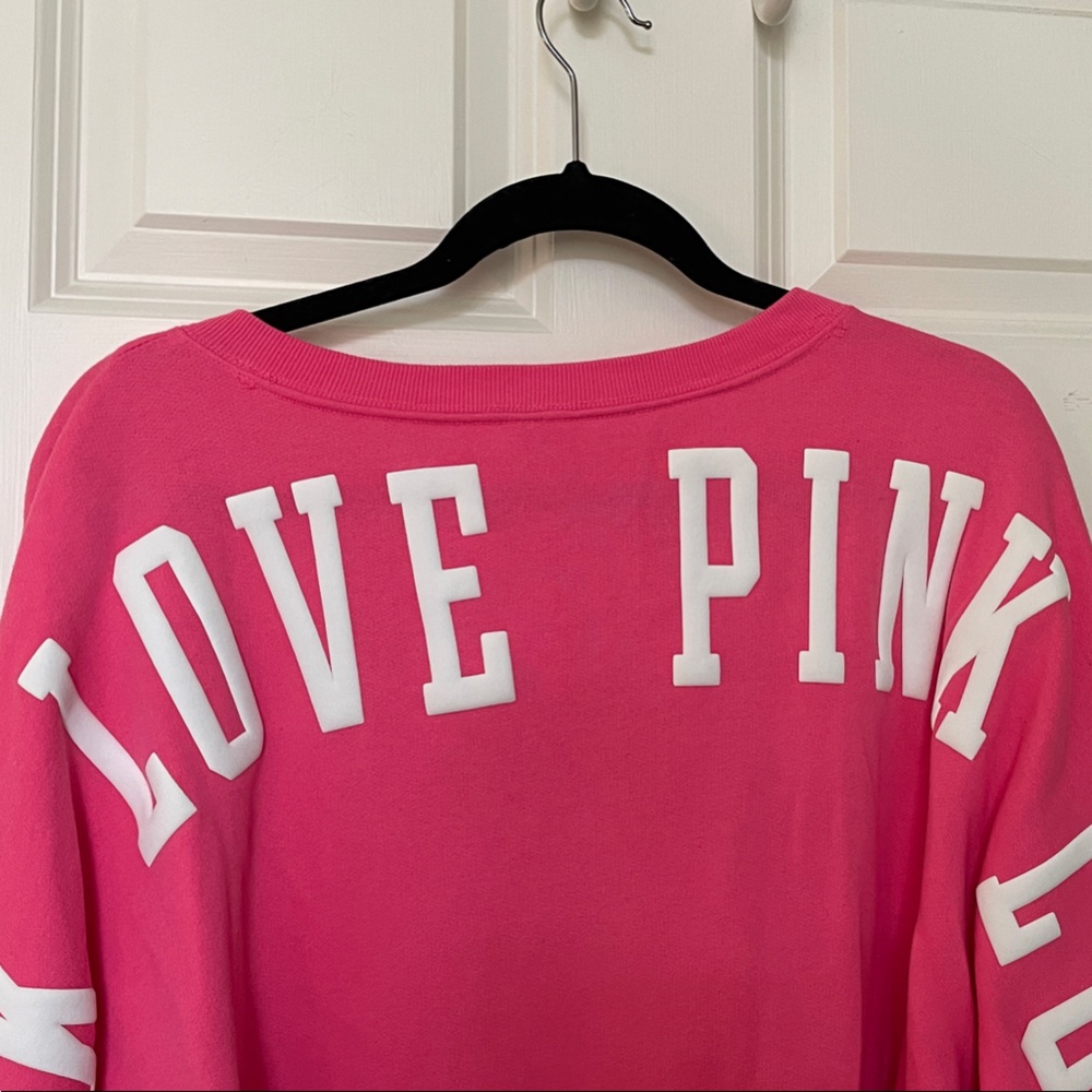 Victoria's Secret Pink Fleece Top - Picture 4 of 7